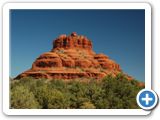 Bell Rock vor blauem Himmel